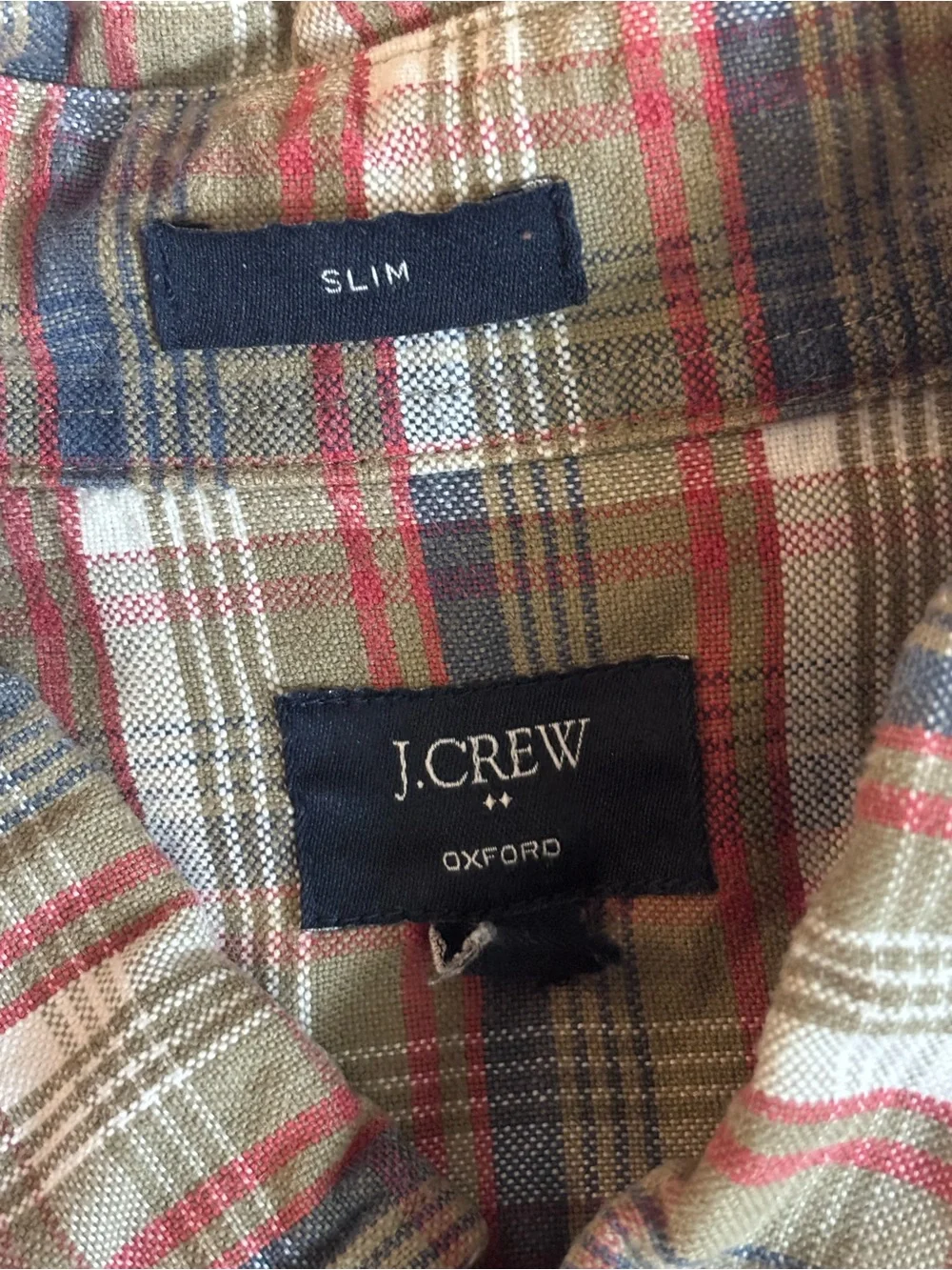 J. Crew Men's Oxford Shirt Large